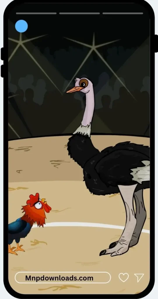 Defeat ostrich with ios