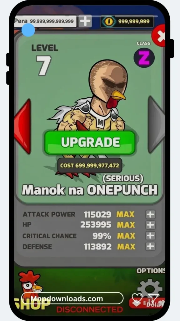 Manok na onepunch v8.3